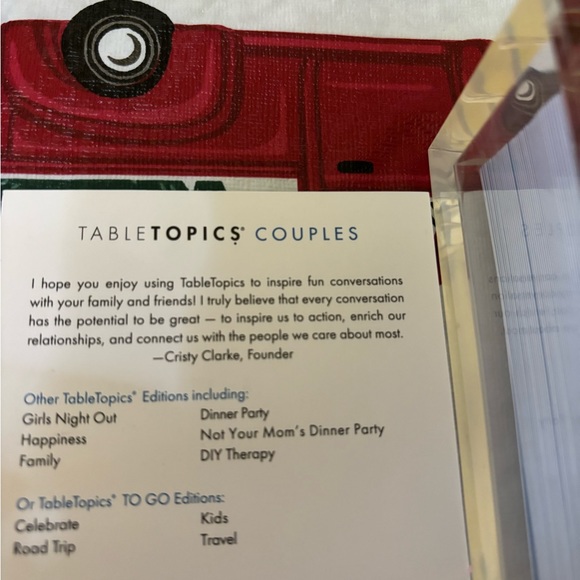 TableTopics for couples. - Picture 3 of 3